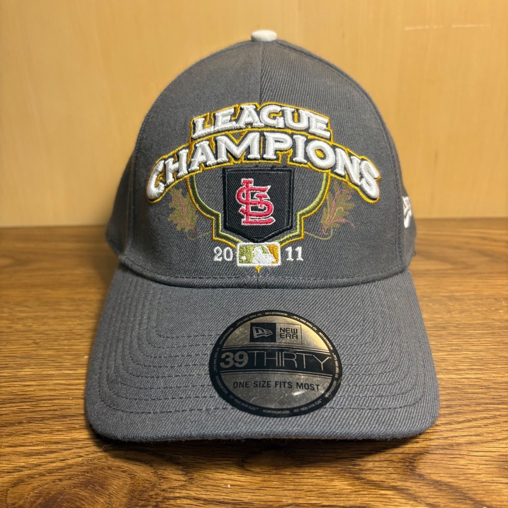 New Era 39THIRTY St Louis Cardinals 2011 League Champions World Series Hat